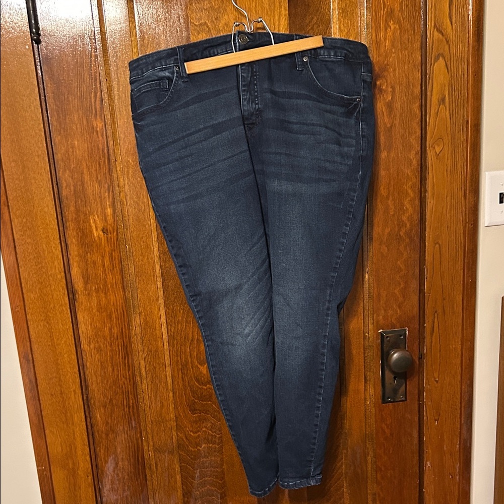 Time and Tru Dark Blue Skinny Jeans